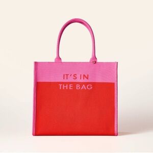 NWT Kate Spade x Target Pink and Red It’s in the Bag Tote SOLD OUT
